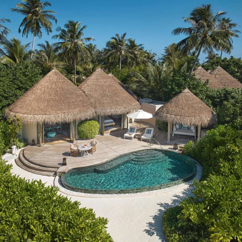 Beach house exterior   