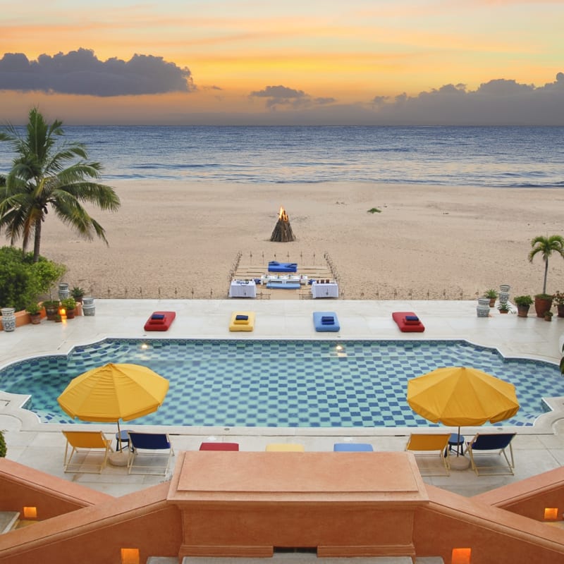 Cuixmala Pool and Beach