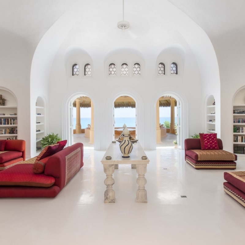Lounge and library