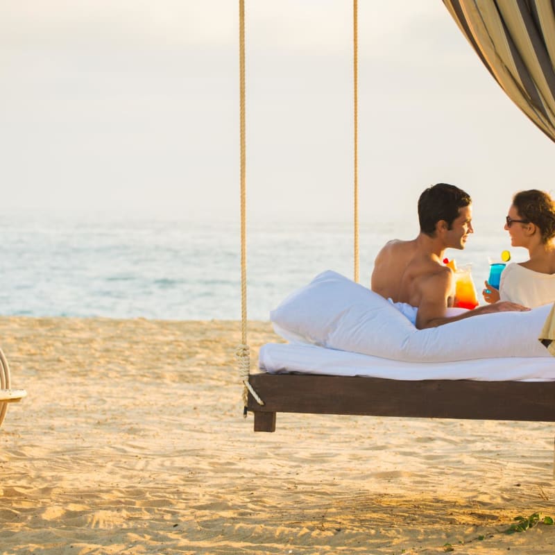 El Faro private beach - Hotel Guaycura