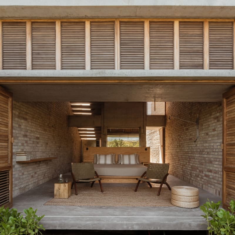 Villa lounge area