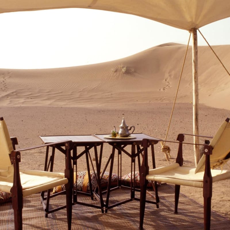 Terrace Views - Dar Ahlam Nomad Camp