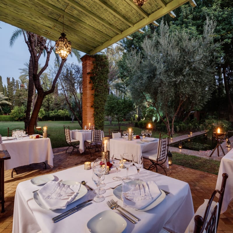 Dining Terrace - Dar Zemora