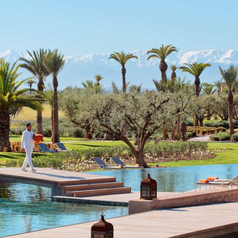 Main swimming pool - Royal Palm Marrakech