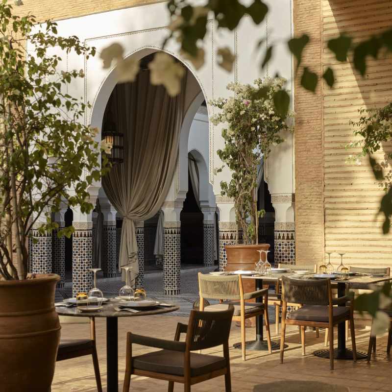 Outdoor Dining - La Mamounia