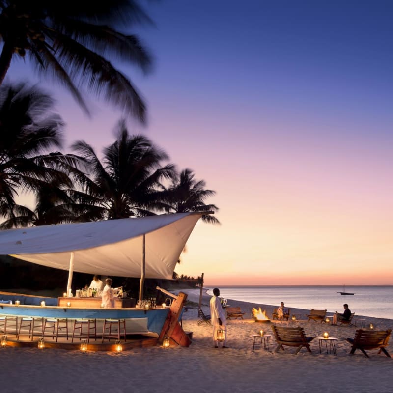 Dhow bar - Benguerra Island Lodge
