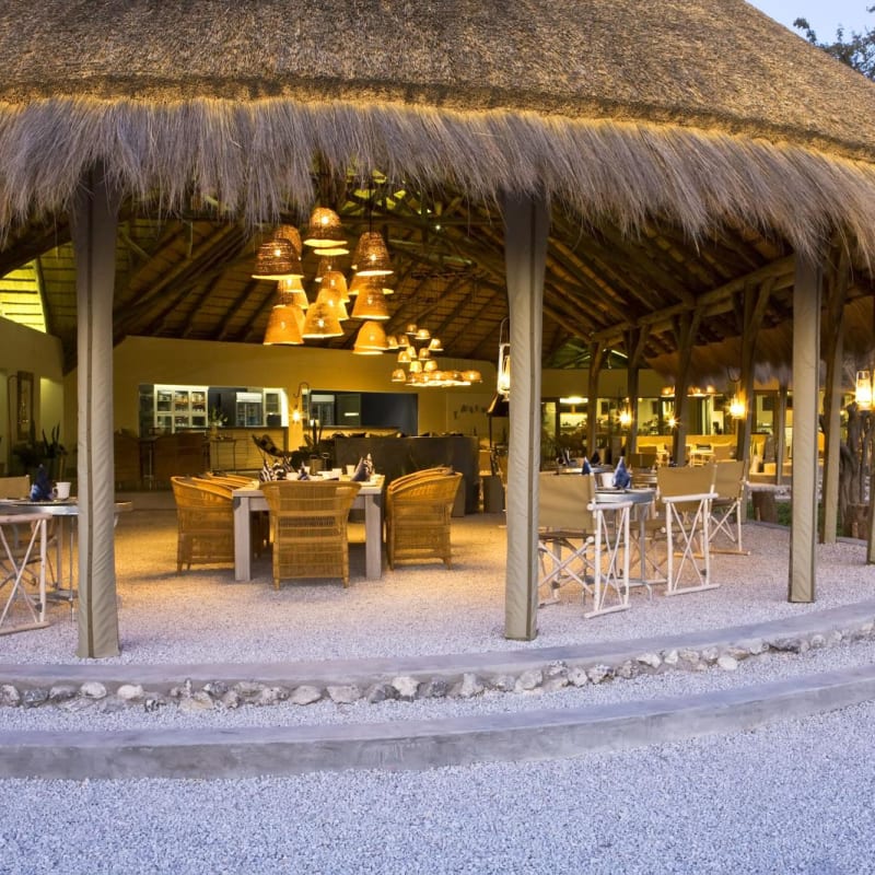 The main area - Mushara Bush Camp