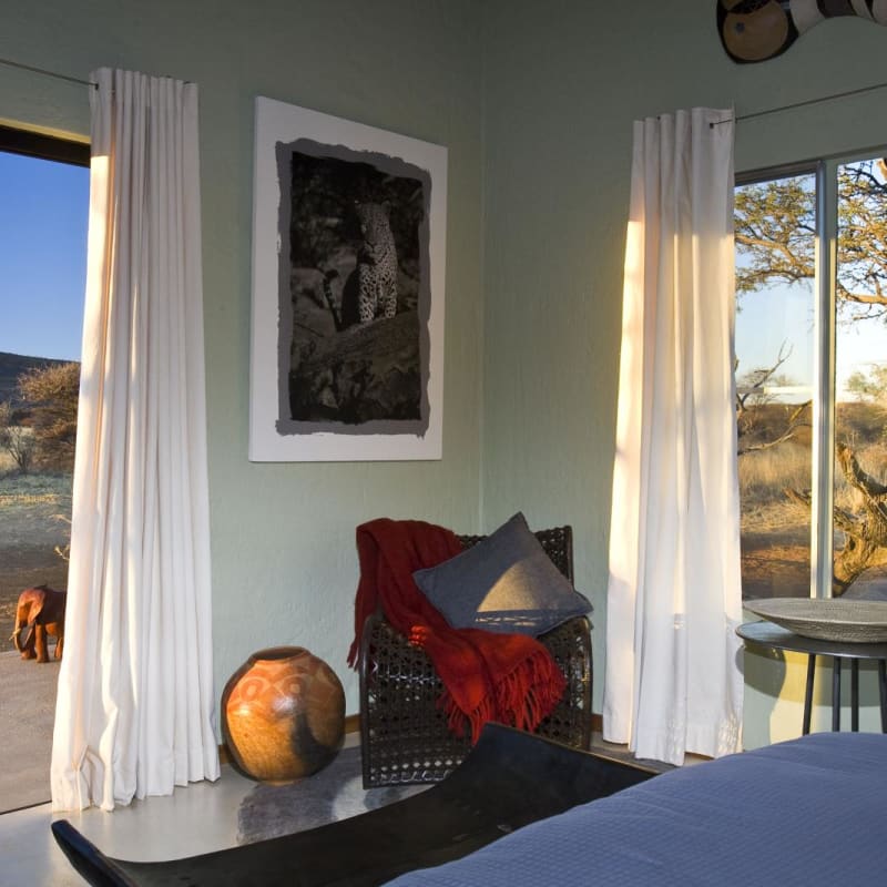 Sunrise in Room - Okonjima