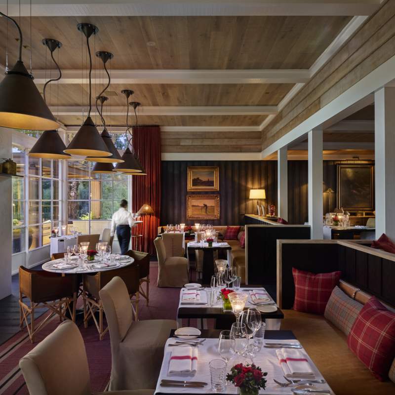 Huka Lodge Dining Room