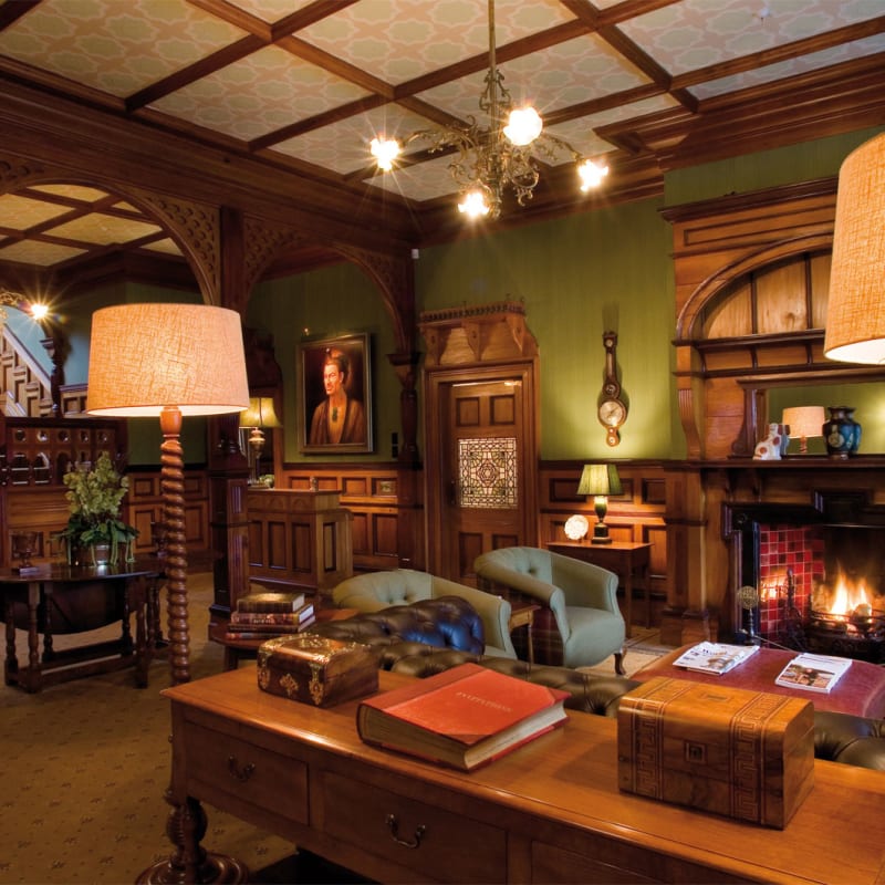 Entrance hall - Otahuna Lodge