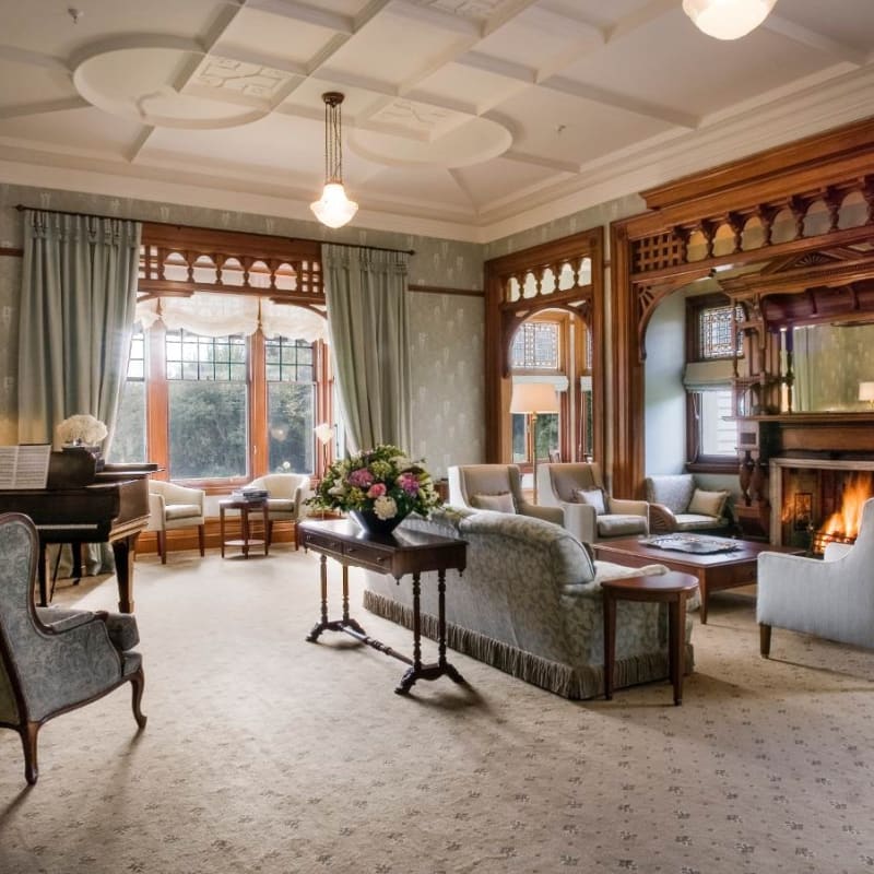 Winter Drawing Room - Otahuna Lodge