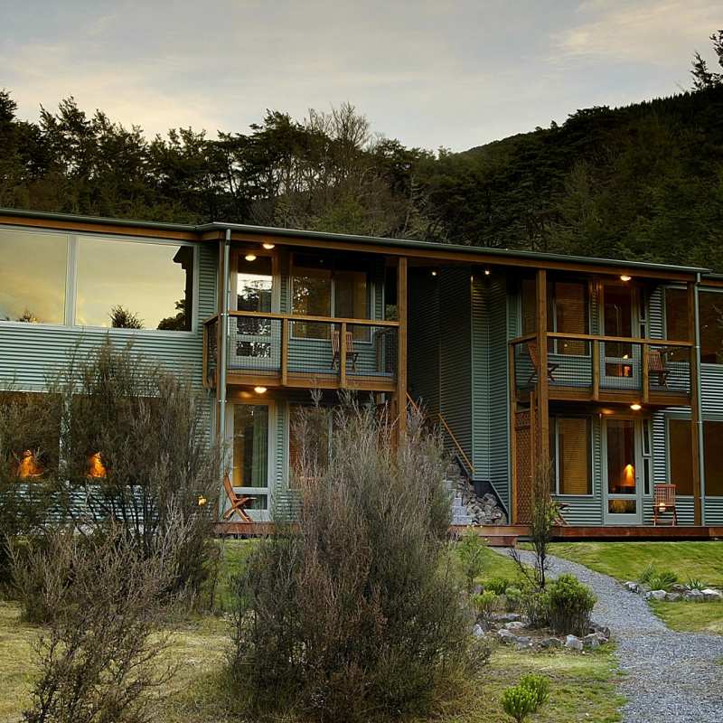 Nestled into the Mountain Beech Forest - Wilderness Lodge Arthur's Pass