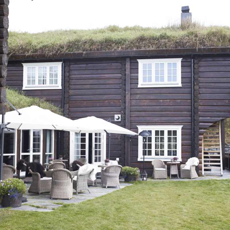 Outside Terrace  - Storfjord Hotel