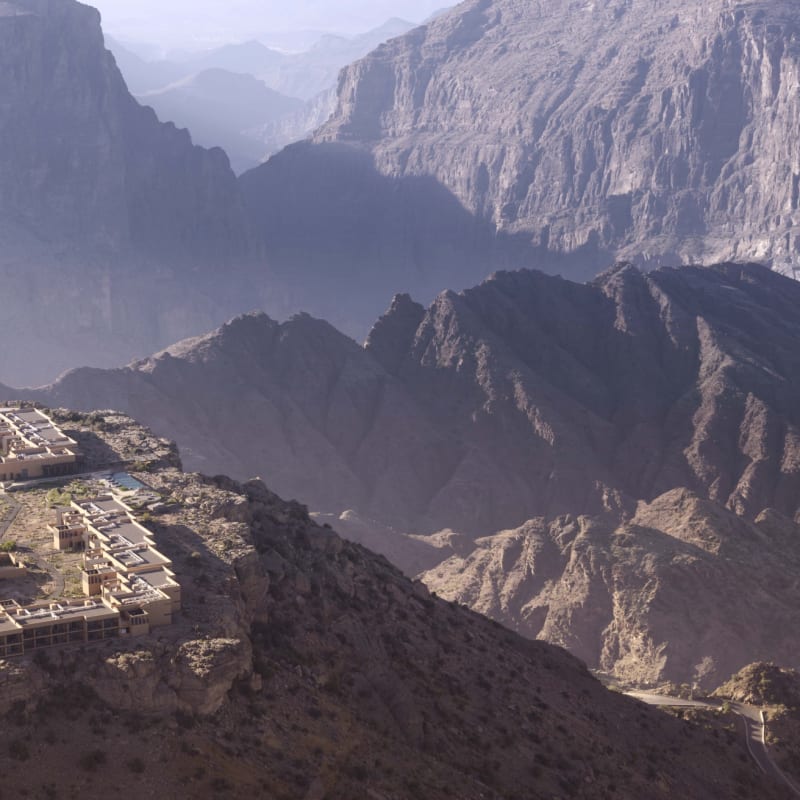 Aerial View - Anantara Al Jabal Al Akhdar Resort