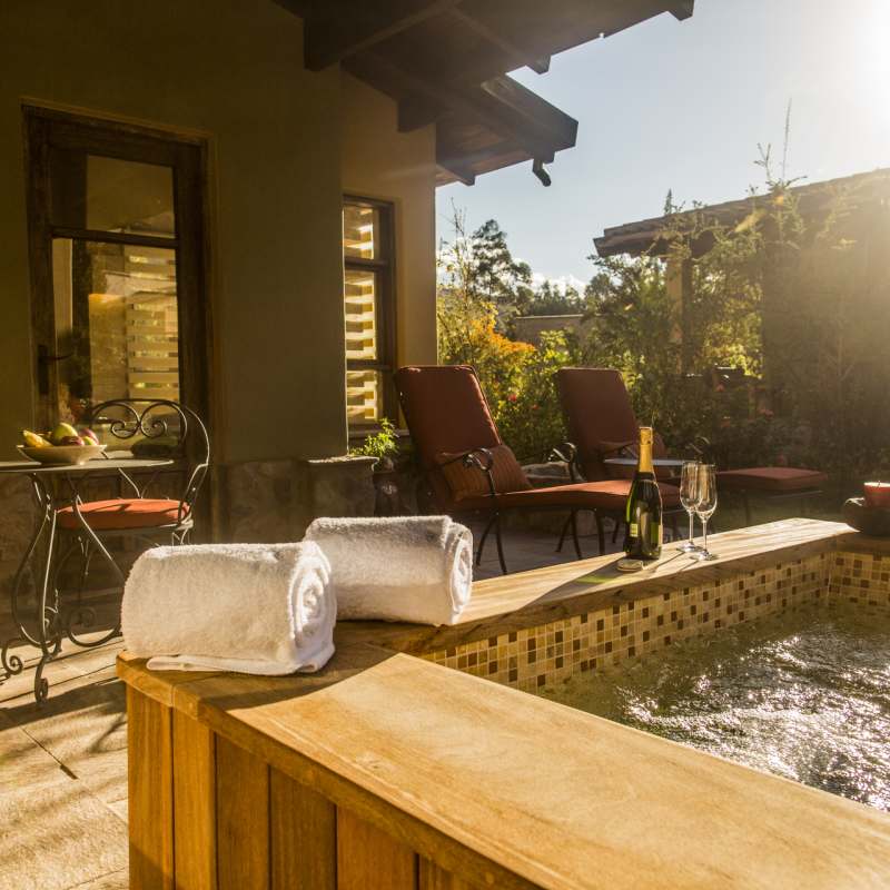 Casita Premium terraza 