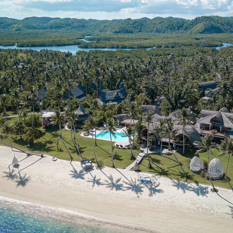 Resort front right view 