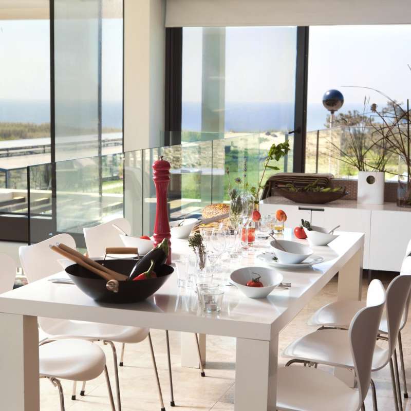 Villa Green Dining Area - Areias do Seixo