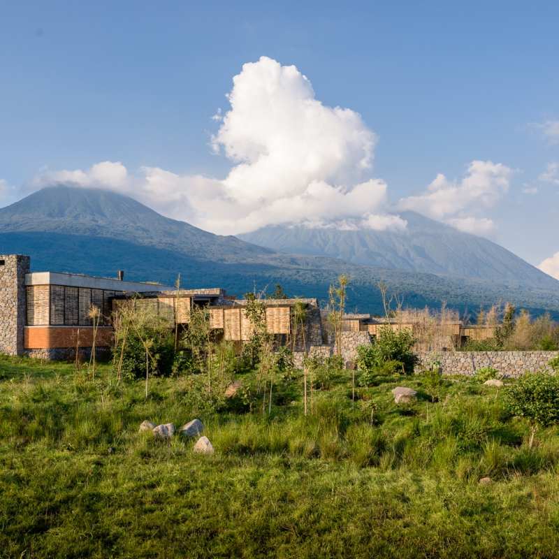 Lodge exterior at Singita Kwitonda