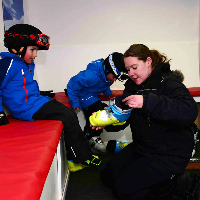 Nanny ski boots