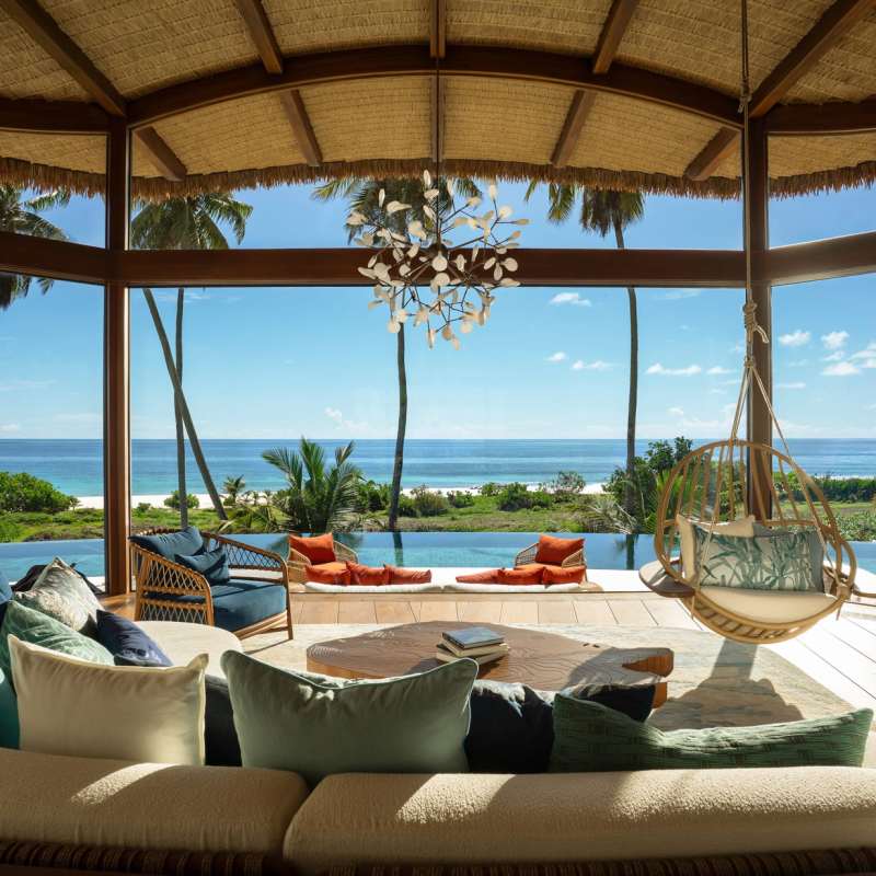 Fregate Island - Pool area 