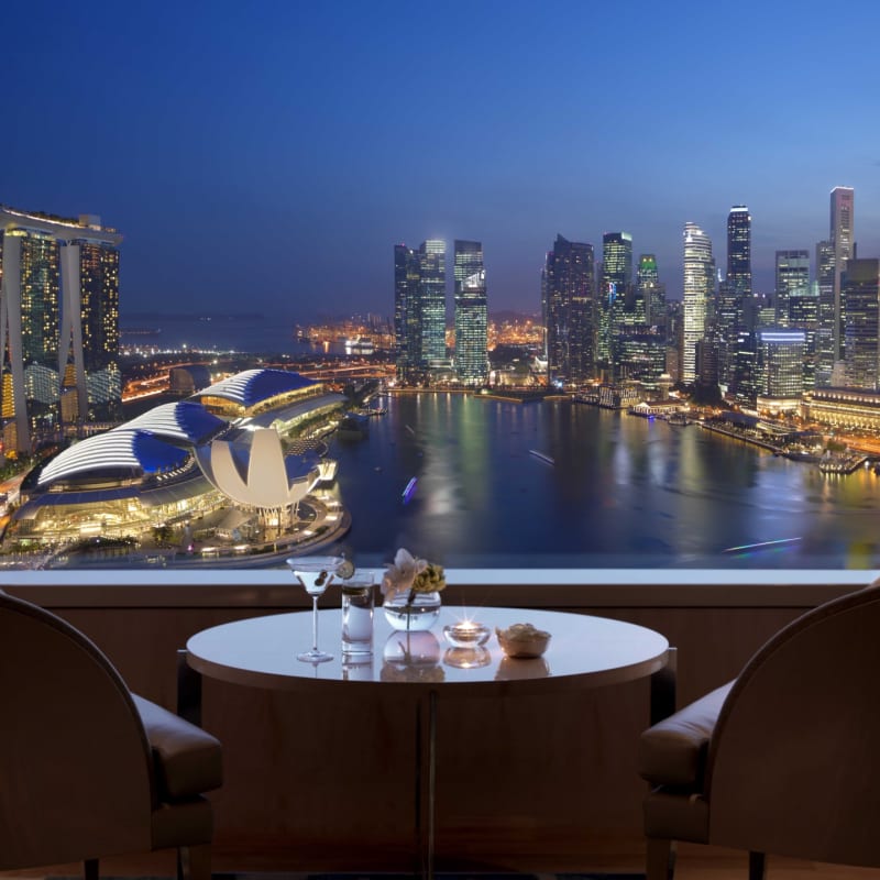Club Lounge - The Ritz-Carlton Millenia Singapore