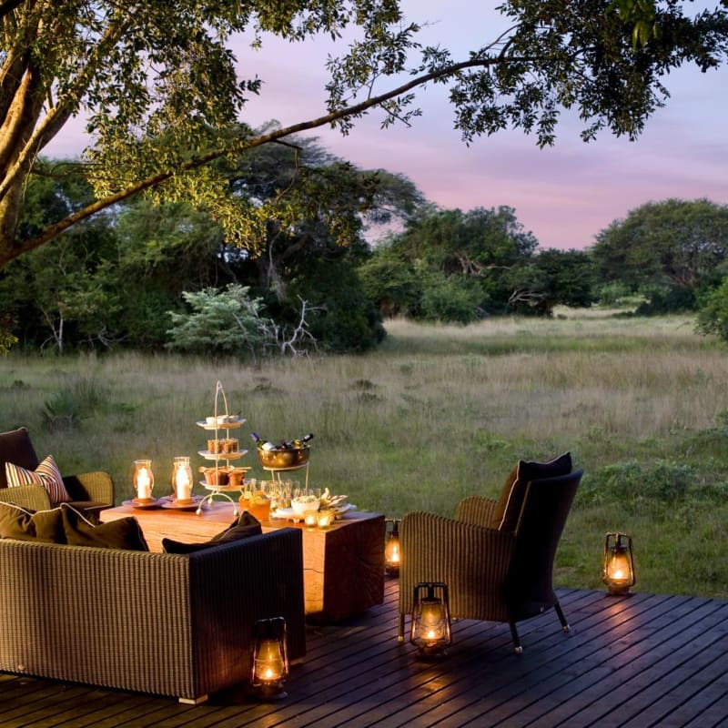 Main deck - Phinda Forest Lodge