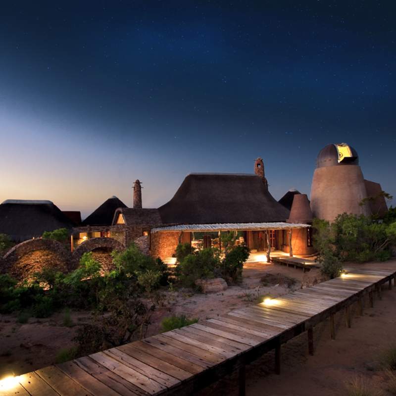 The Observatory at night