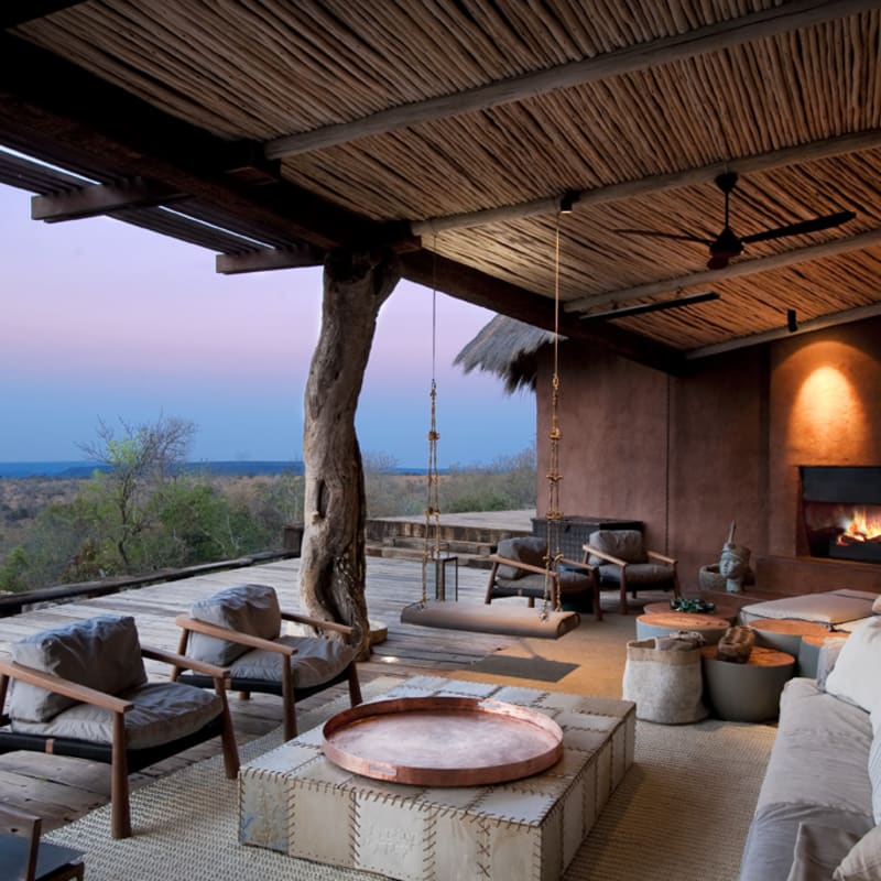 The Observatory outdoor lounge