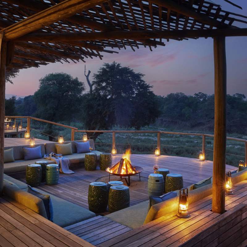 Fire deck