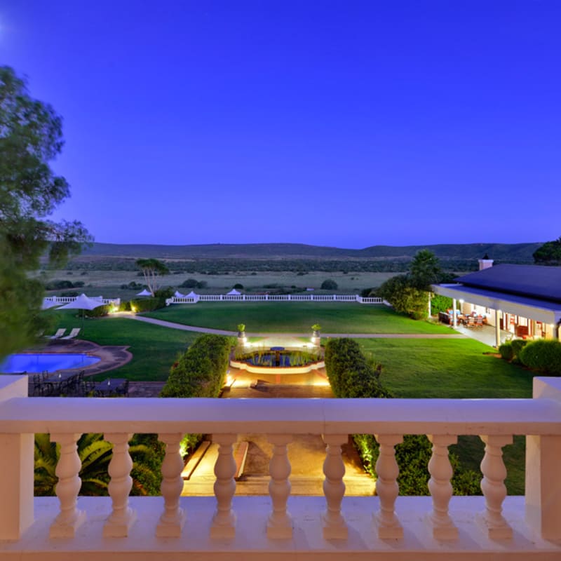 View from the balcony - Long Lee Manor