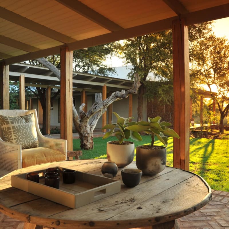 Terrace - Morukuru Farm House