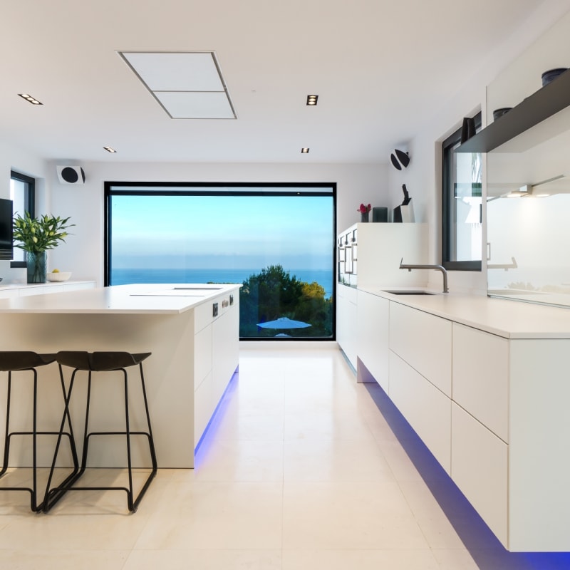 Kitchen Views - Villa Osprey