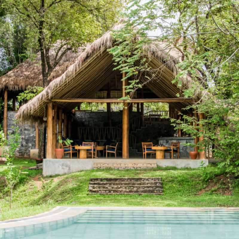 Communal  Dining Area - Gal Oya Lodge  