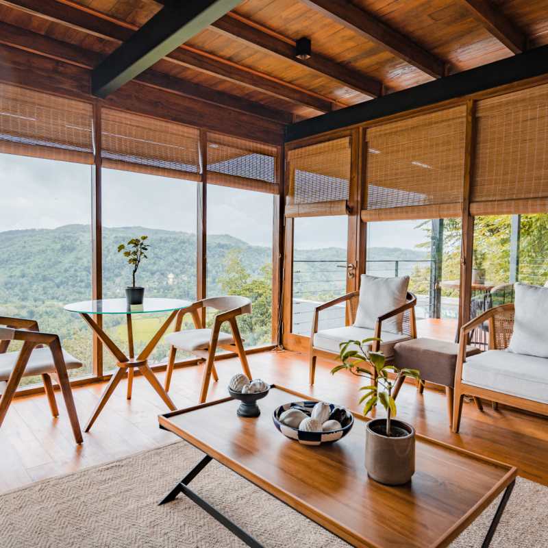 Living area in villa at Glenross Living Sri Lanka