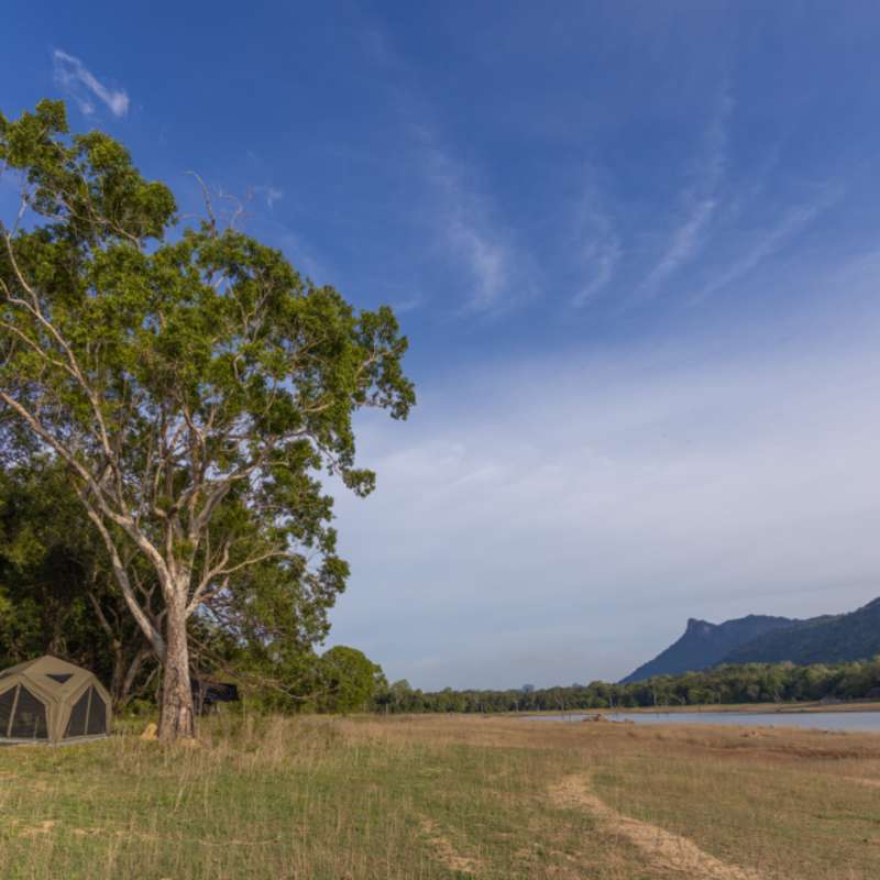 Camp set up - Kumana Under Canvas 