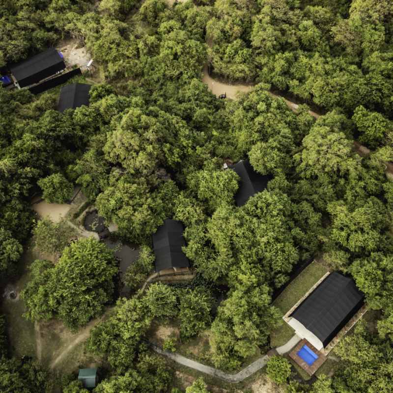 From above - Leopard Trails Wilpattu 