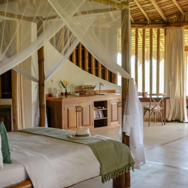 Bedroom - Tekanda Lodge  