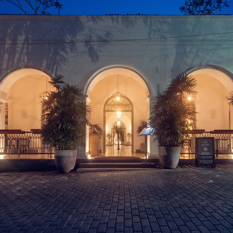 entrance