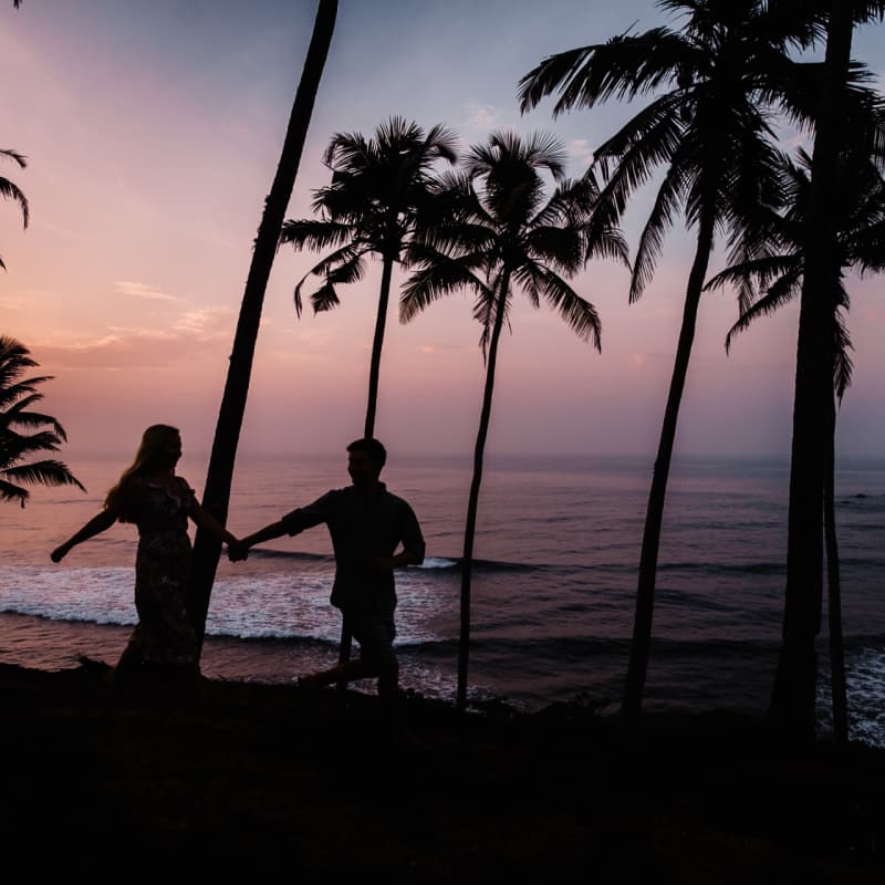 Sunset Couple  