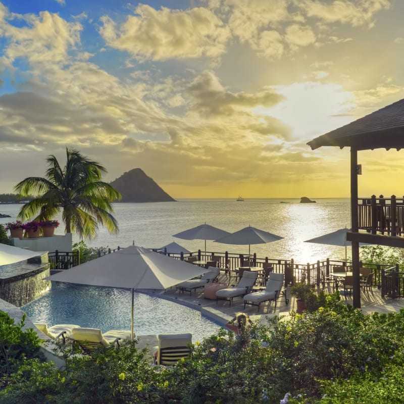 Infinity Pool - Cap Maison St Lucia