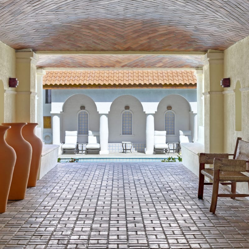 Courtyard Spanish Corridor - Cap Maison St Lucia