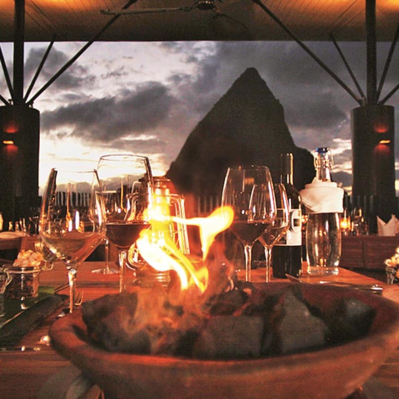 Boucan at night - Hotel Chocolat