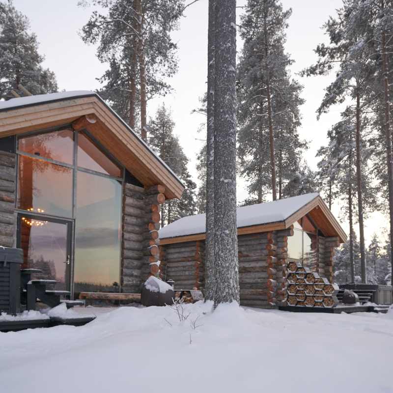 Winter - Cabins 