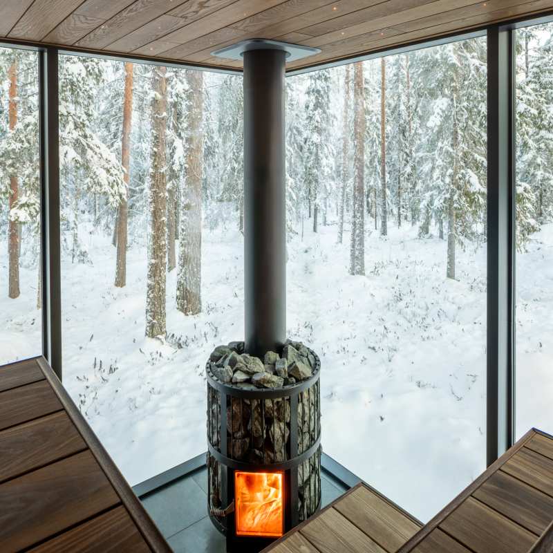 Interior Winter View
