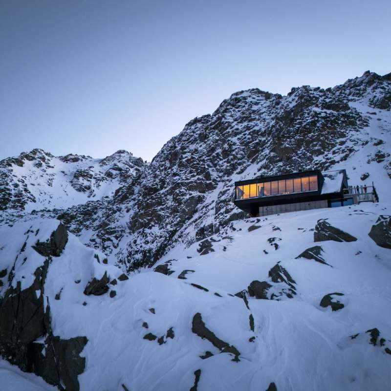 Exterior shot morning  