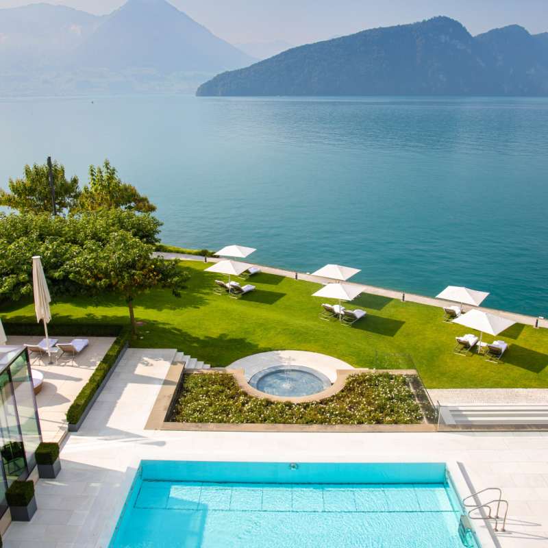 Park Hotel Vitznau - Outdoor Pool