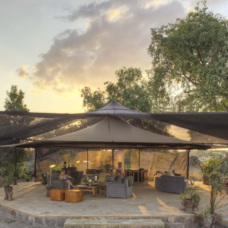 Lounge and bar - Roho ya Selous
