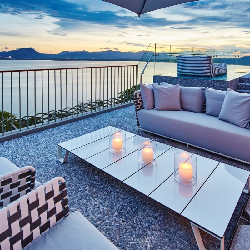COMO Suite Balcony - COMO Point Yamu