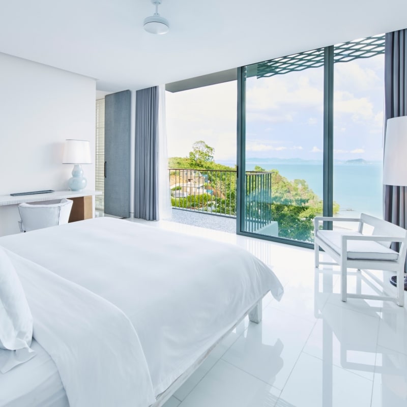 COMO Suite Bedroom - COMO Point Yamu