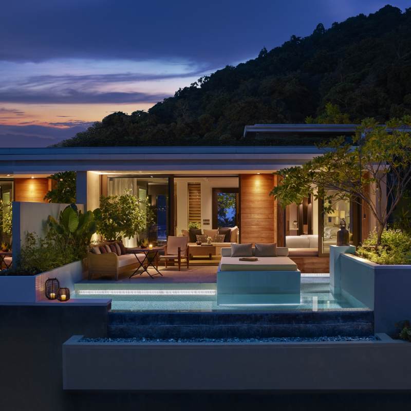 Ocean View Pool Pavilion - Rosewood Phuket 
